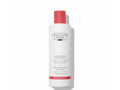 Christophe Robin REGENERATING SHAMPOO plaukus atkuriantis šampūnas su opuncijų aliejumi 250ml